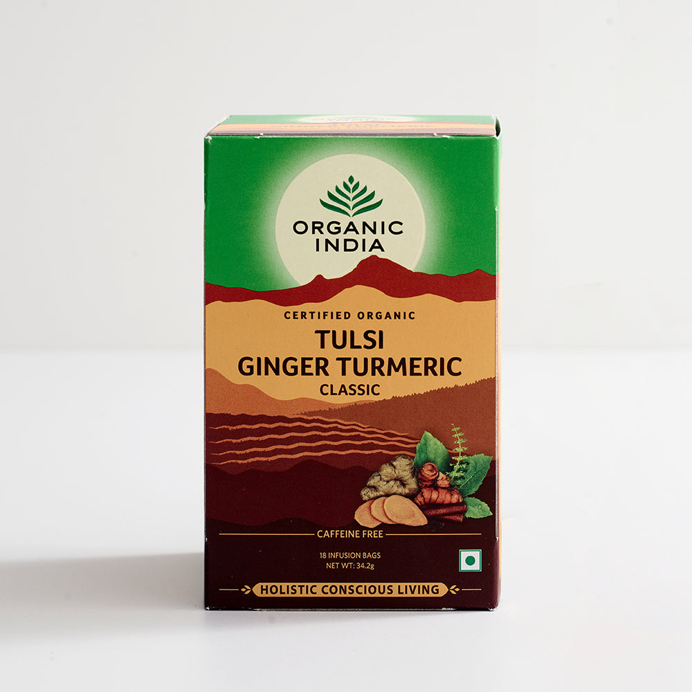 Tulsi Ginger Turmeric Tea