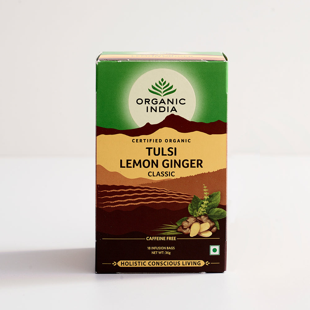 Tulsi Lemon Ginger Tea